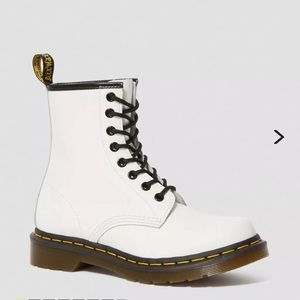 Dr. marten white boots